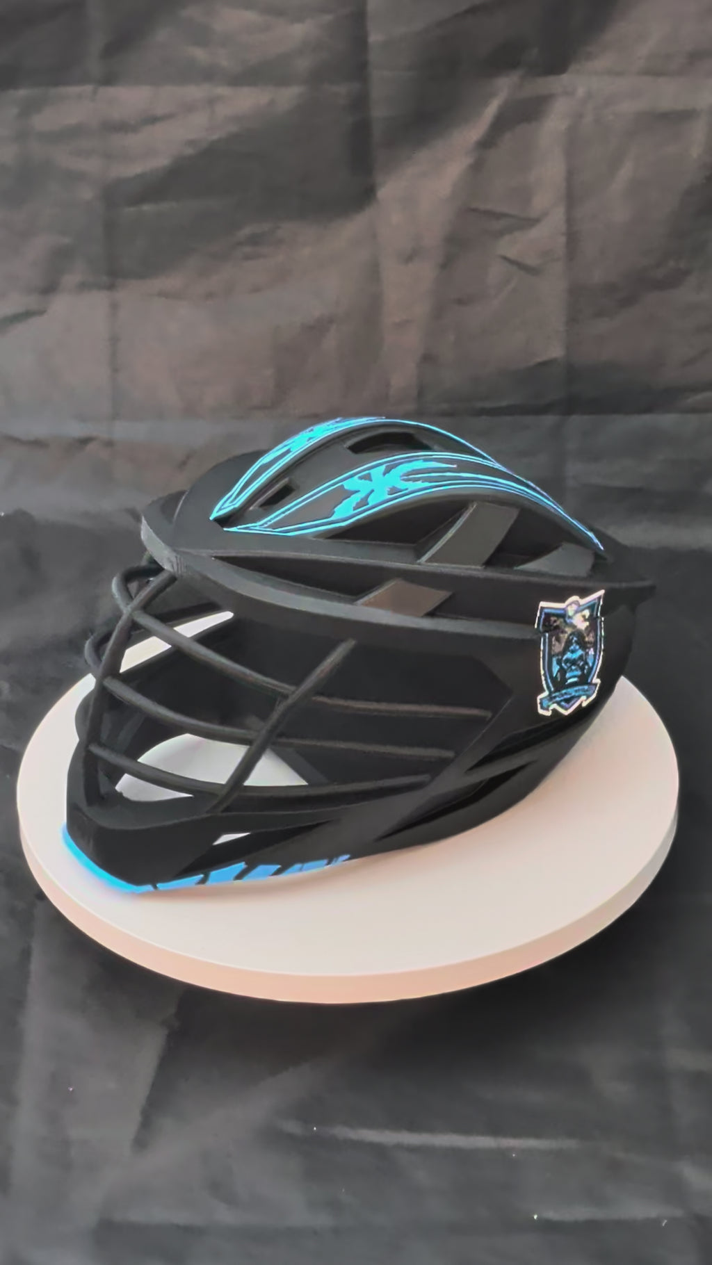 Custom Mini Lacrosse Helmet | Personalized Team Decor