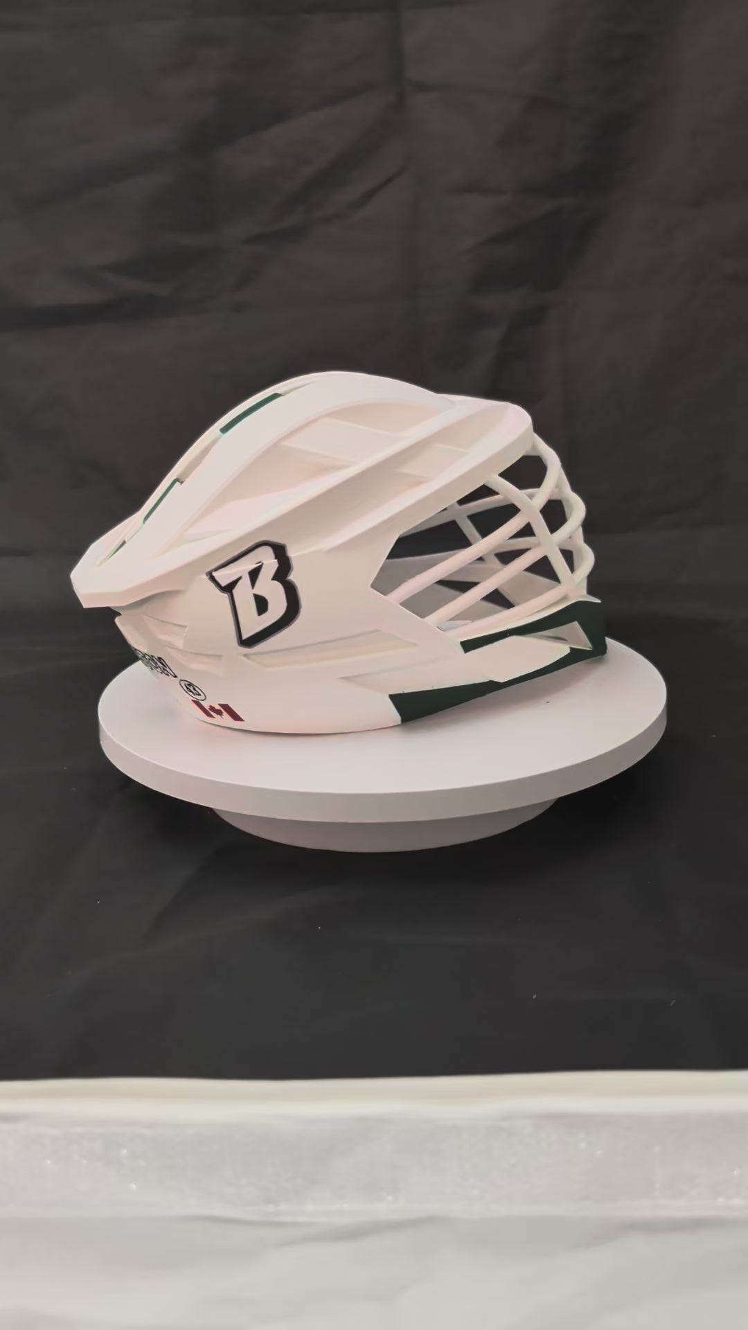 Custom Mini Lacrosse Helmet | Personalized Team Decor