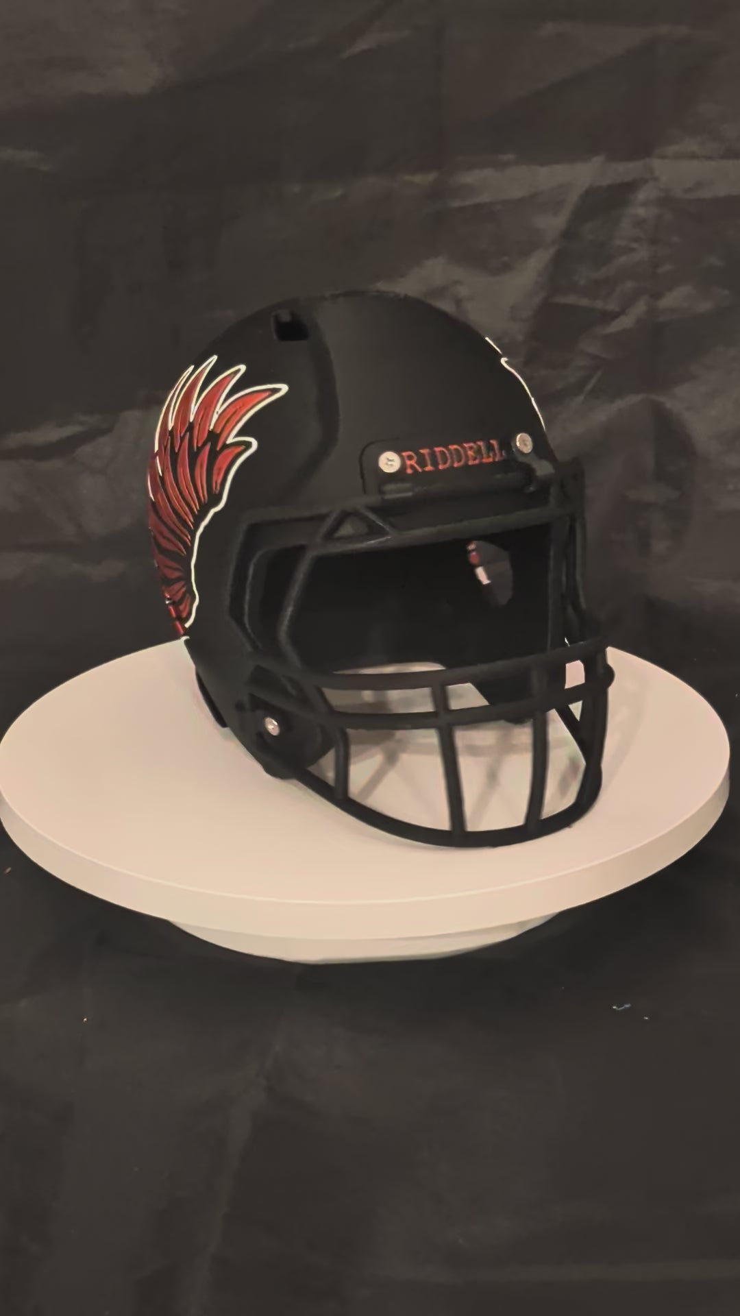 Custom 3D Printed High School Mini Helmets