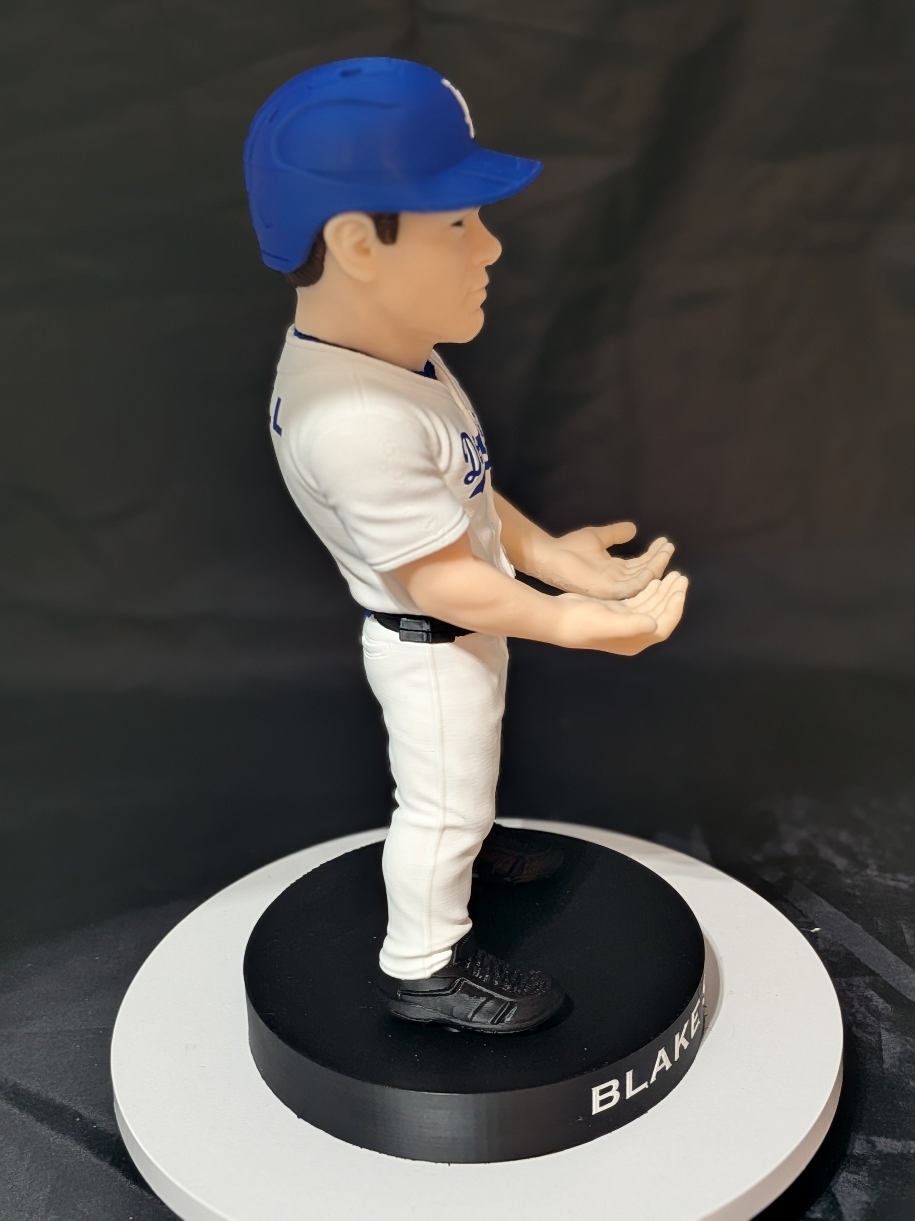 Personalized Baseball Player Controller Holder | 3D Printed Gamer Gift