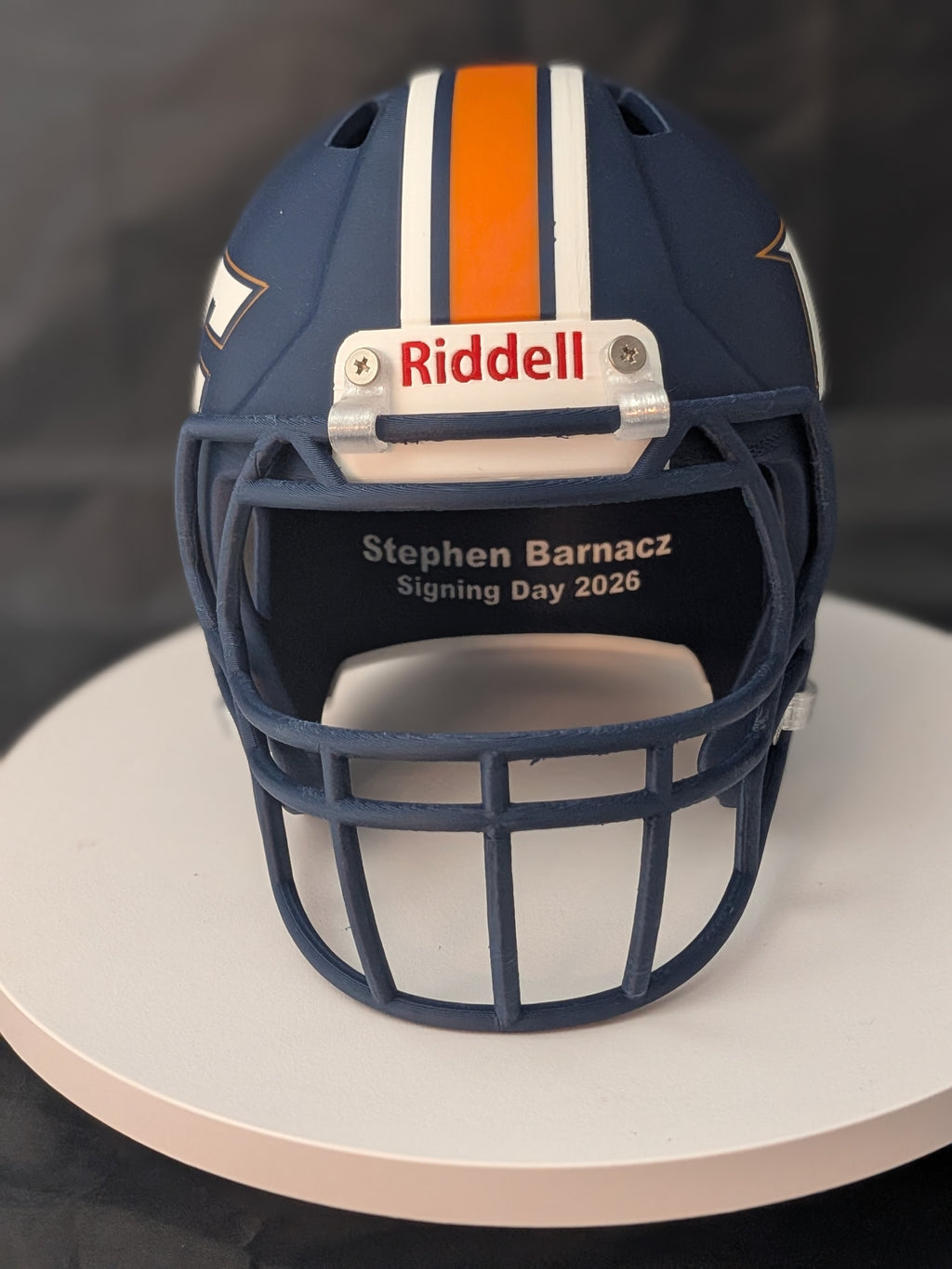 Custom 3D Printed High School/College Mini Helmets