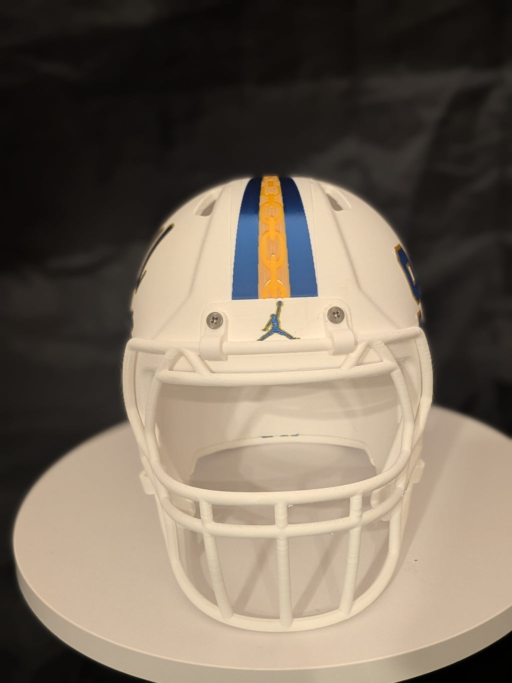 Custom 3D Printed High School Mini Helmets