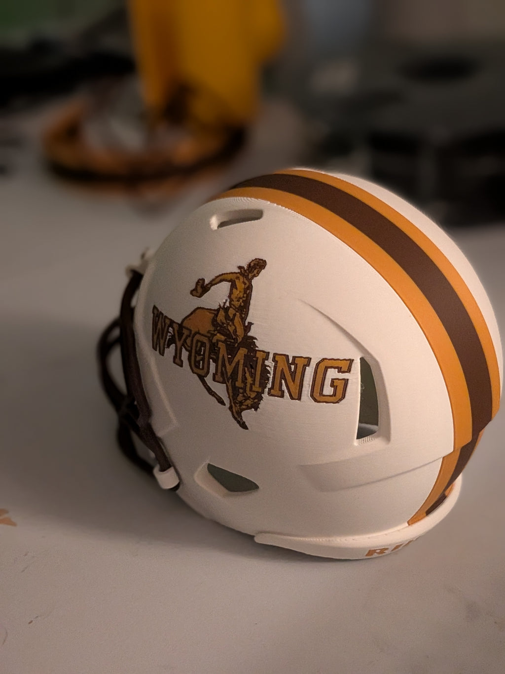 Custom 3D Printed College Mini Helmets