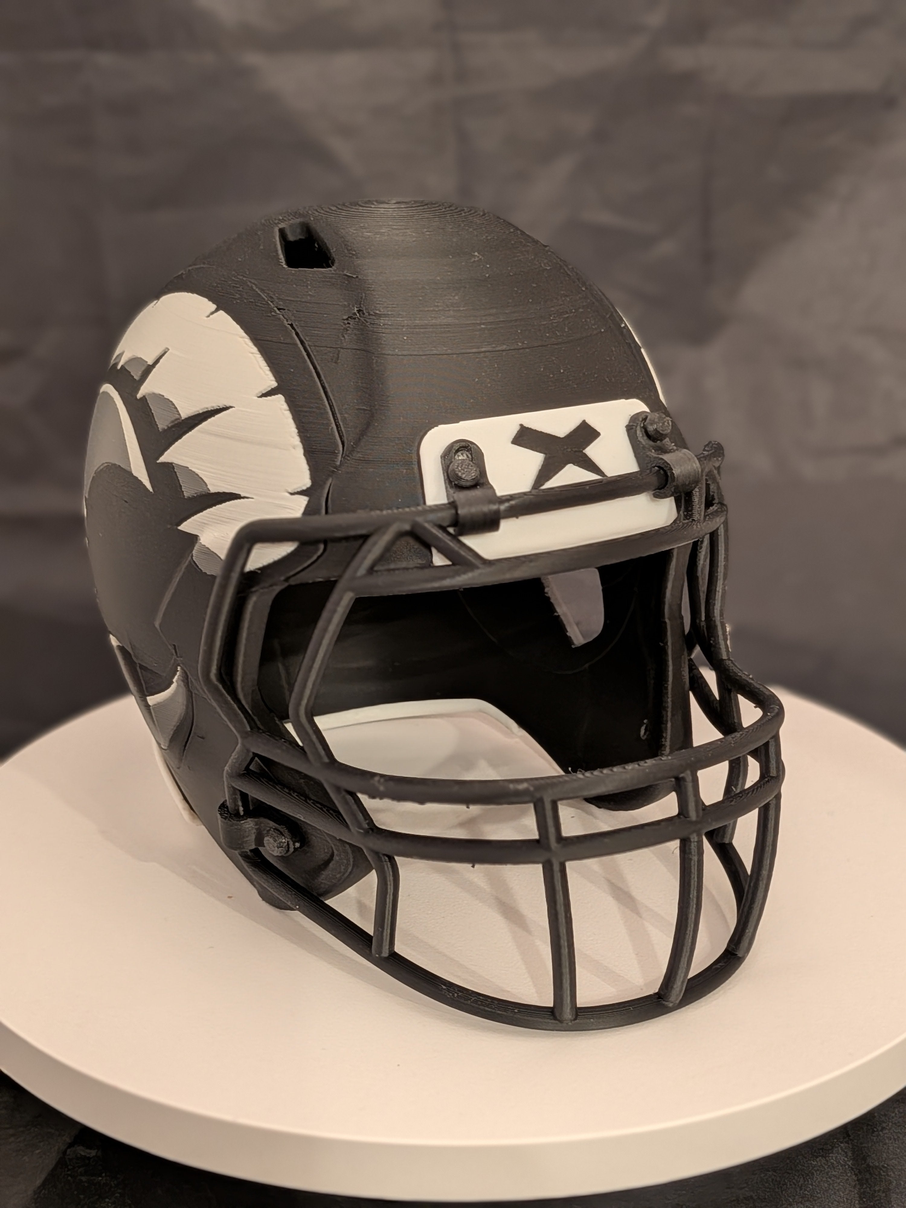 Custom 3D Printed High School/College Mini Helmets