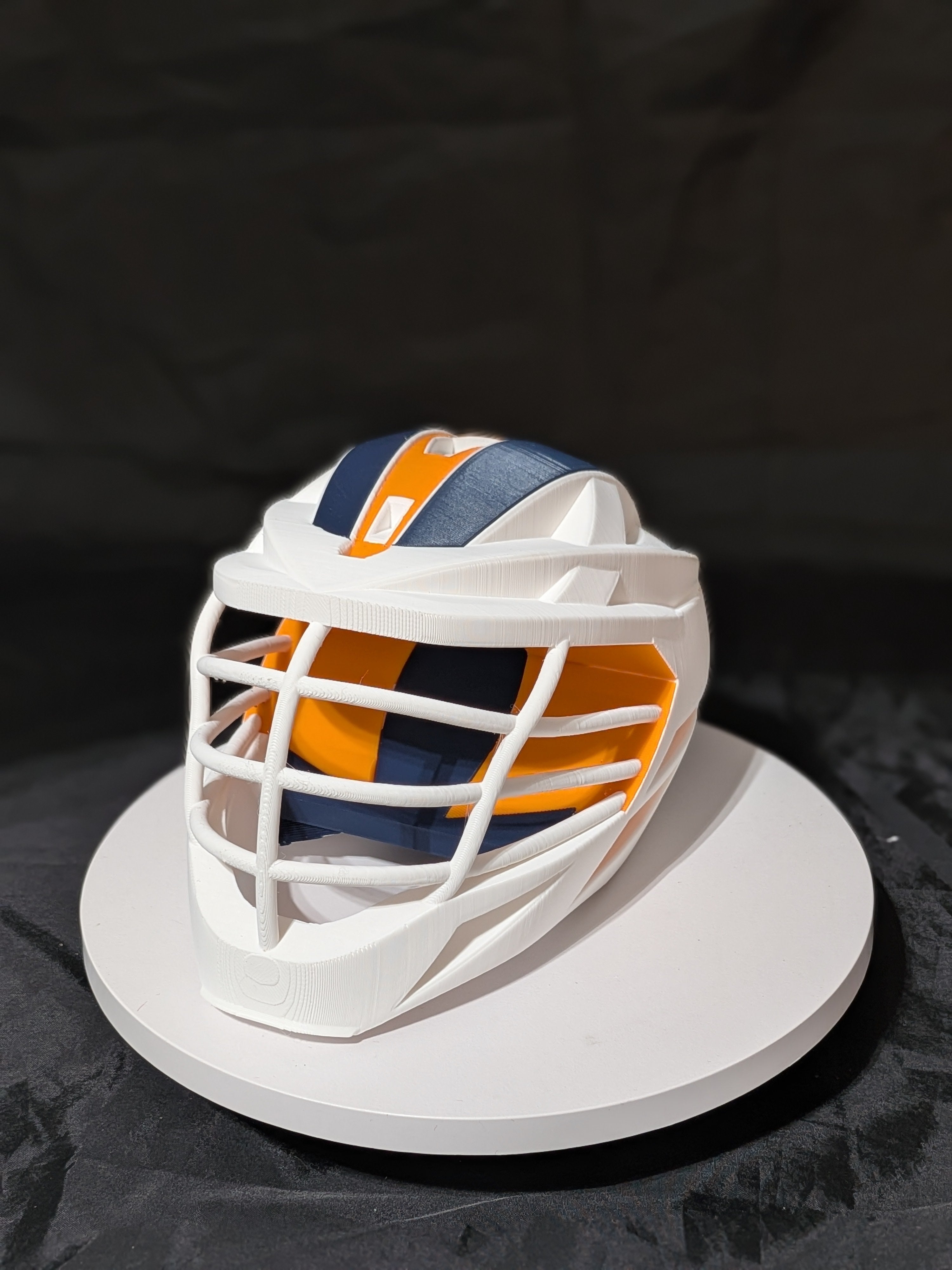 Custom Mini Lacrosse Helmet | Personalized Team Decor