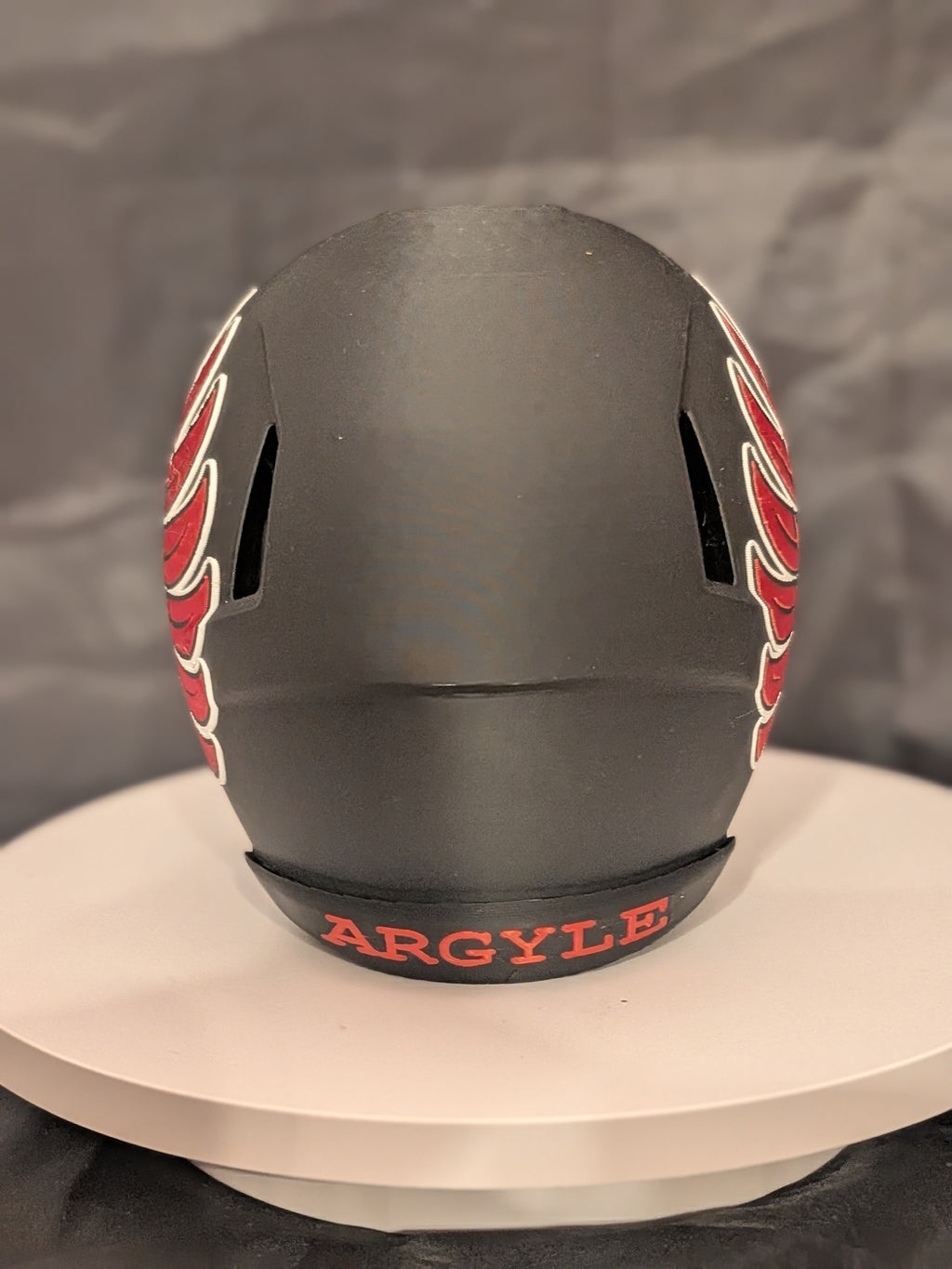 Custom 3D Printed High School Mini Helmets