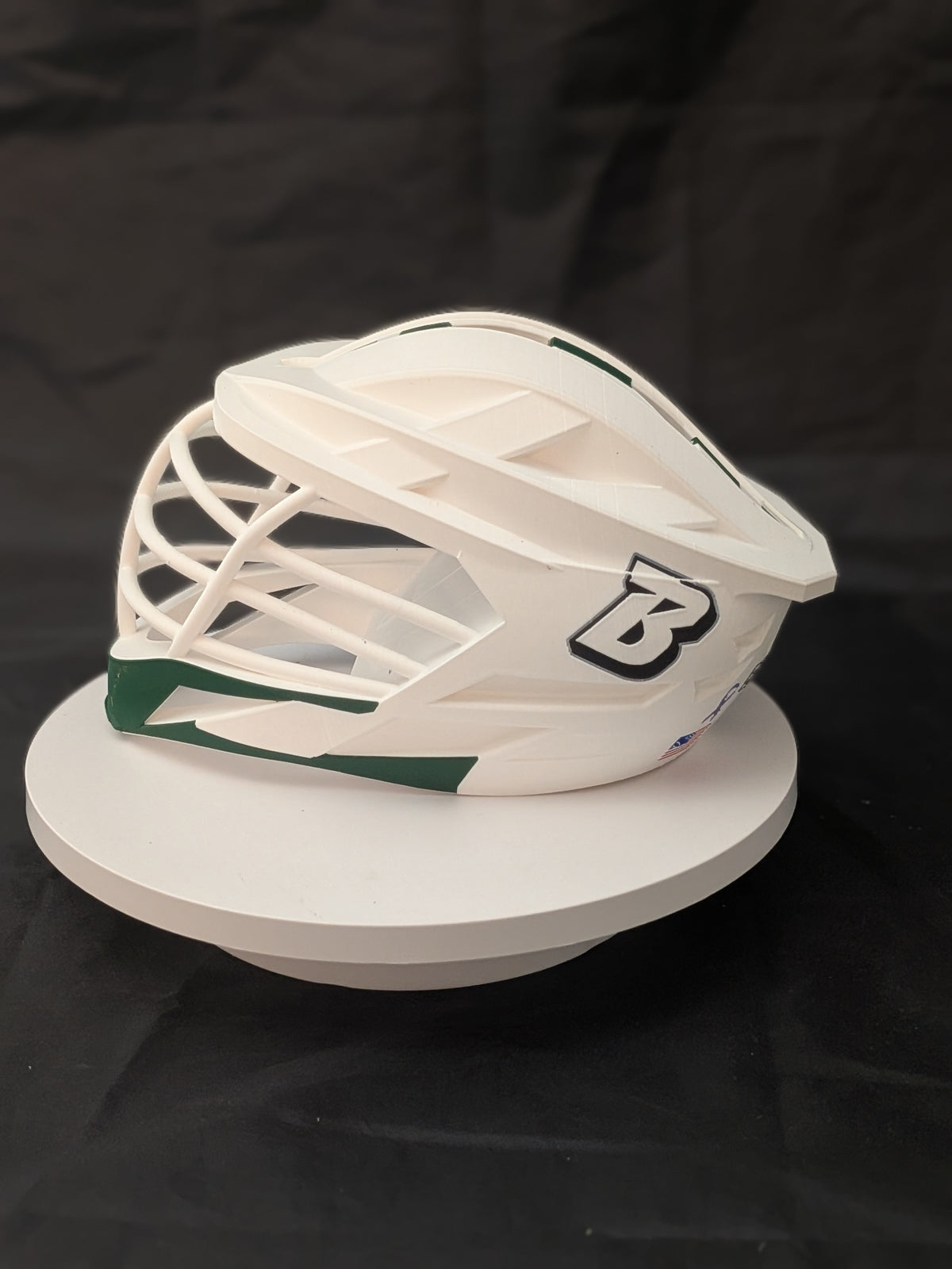 Custom Mini Lacrosse Helmet | Personalized Team Decor