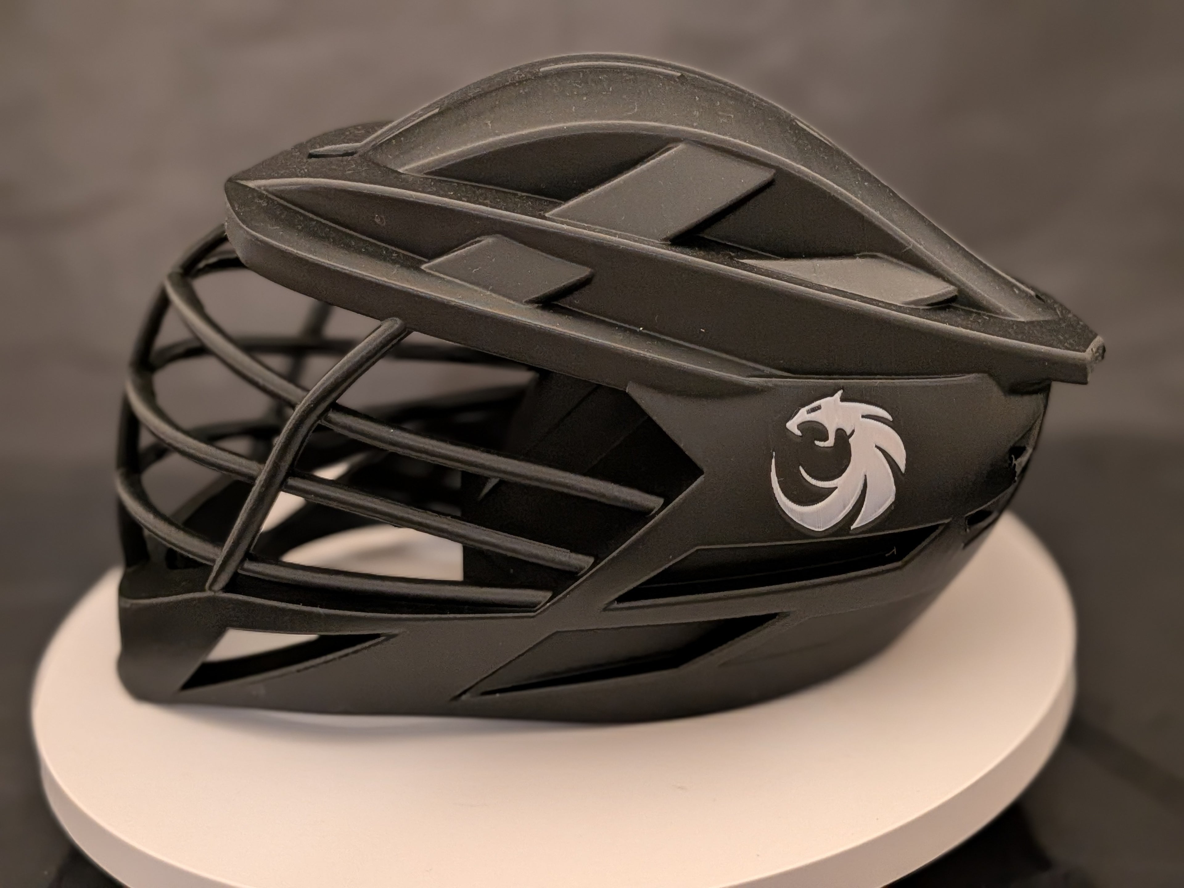 Custom Mini Lacrosse Helmet | Personalized Team Decor