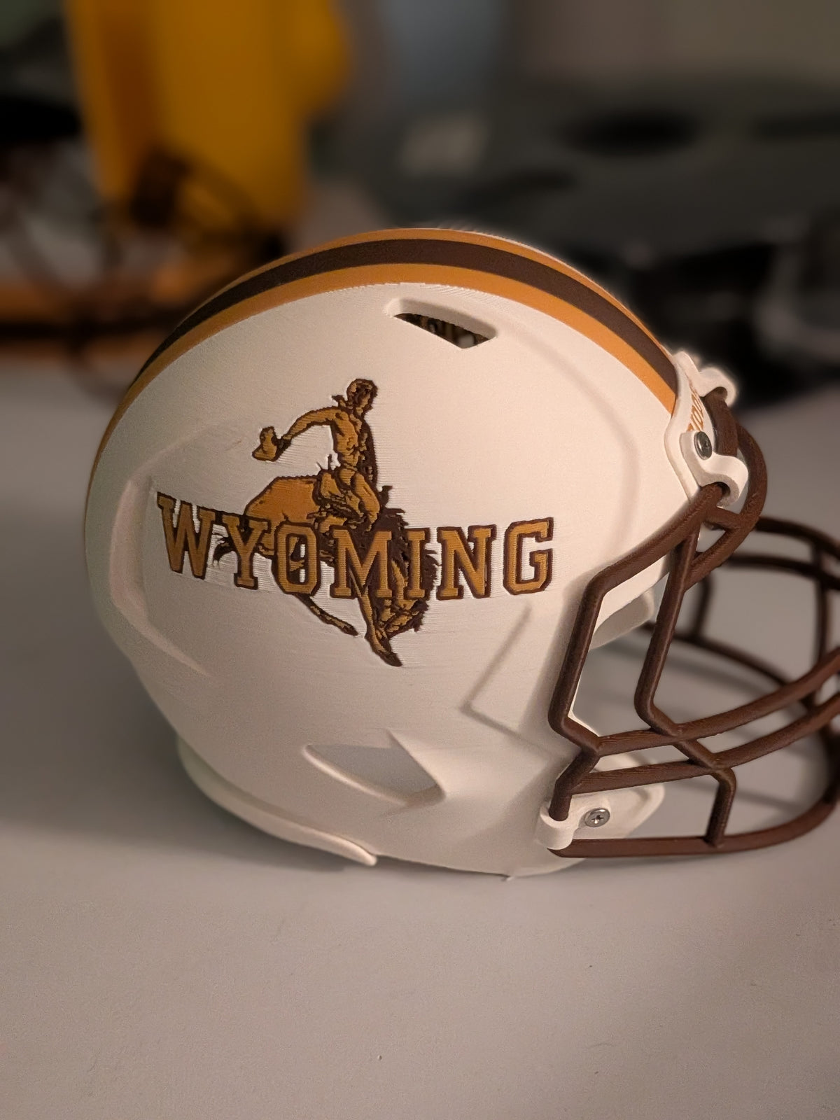 Custom 3D Printed College Mini Helmets