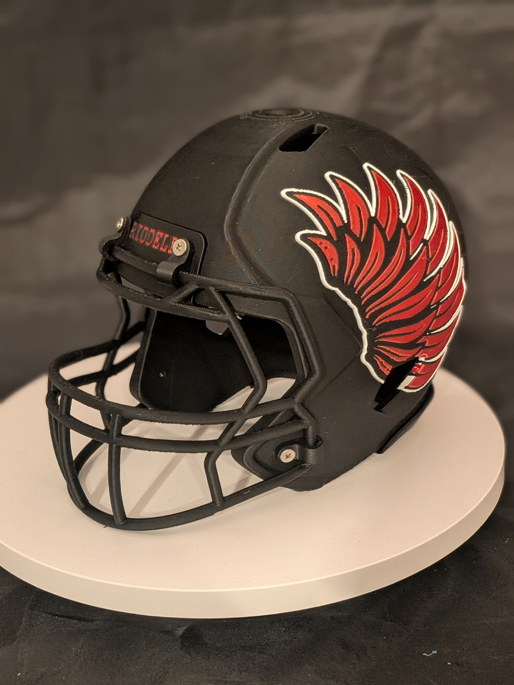 Custom 3D Printed High School Mini Helmets