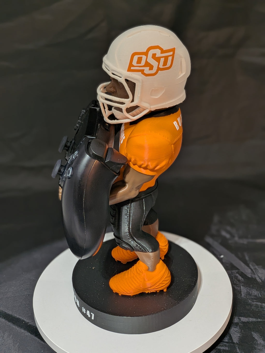 Personalized Football Player Controller Holder | 3D Printed Gamer Gift