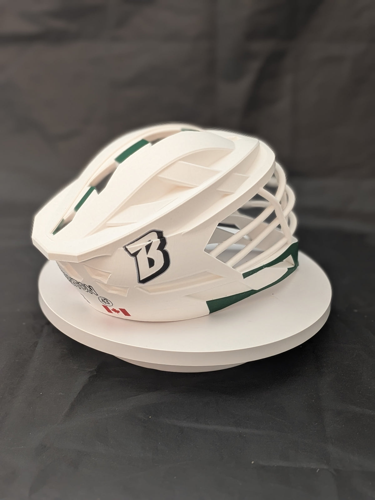Custom Mini Lacrosse Helmet | Personalized Team Decor