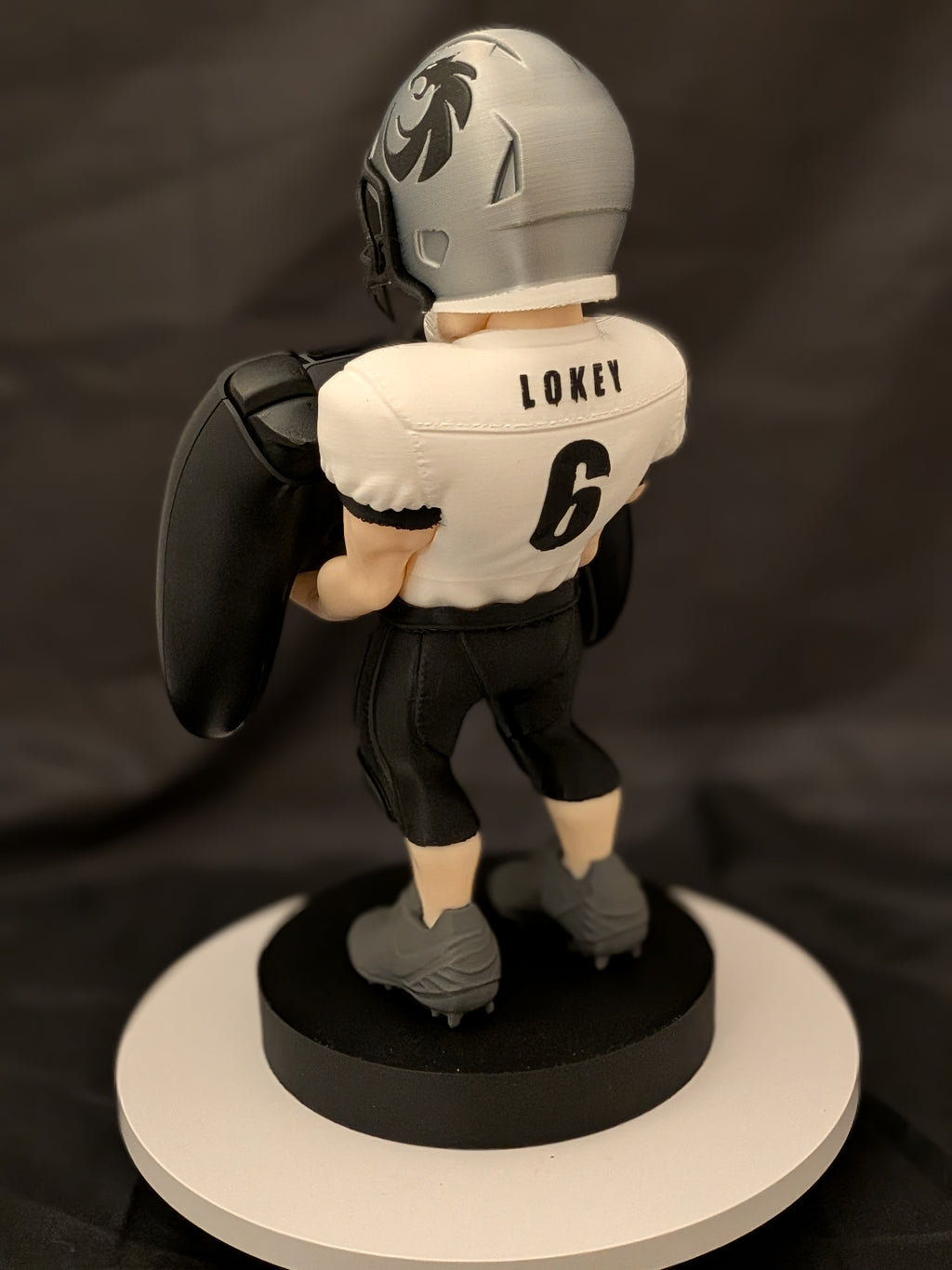 Personalized Football Player Controller Holder | 3D Printed Gamer Gift