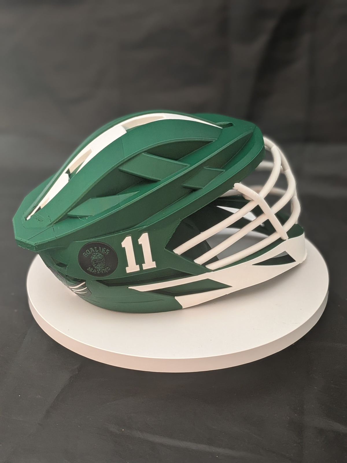 Custom Mini Lacrosse Helmet | Personalized Team Decor