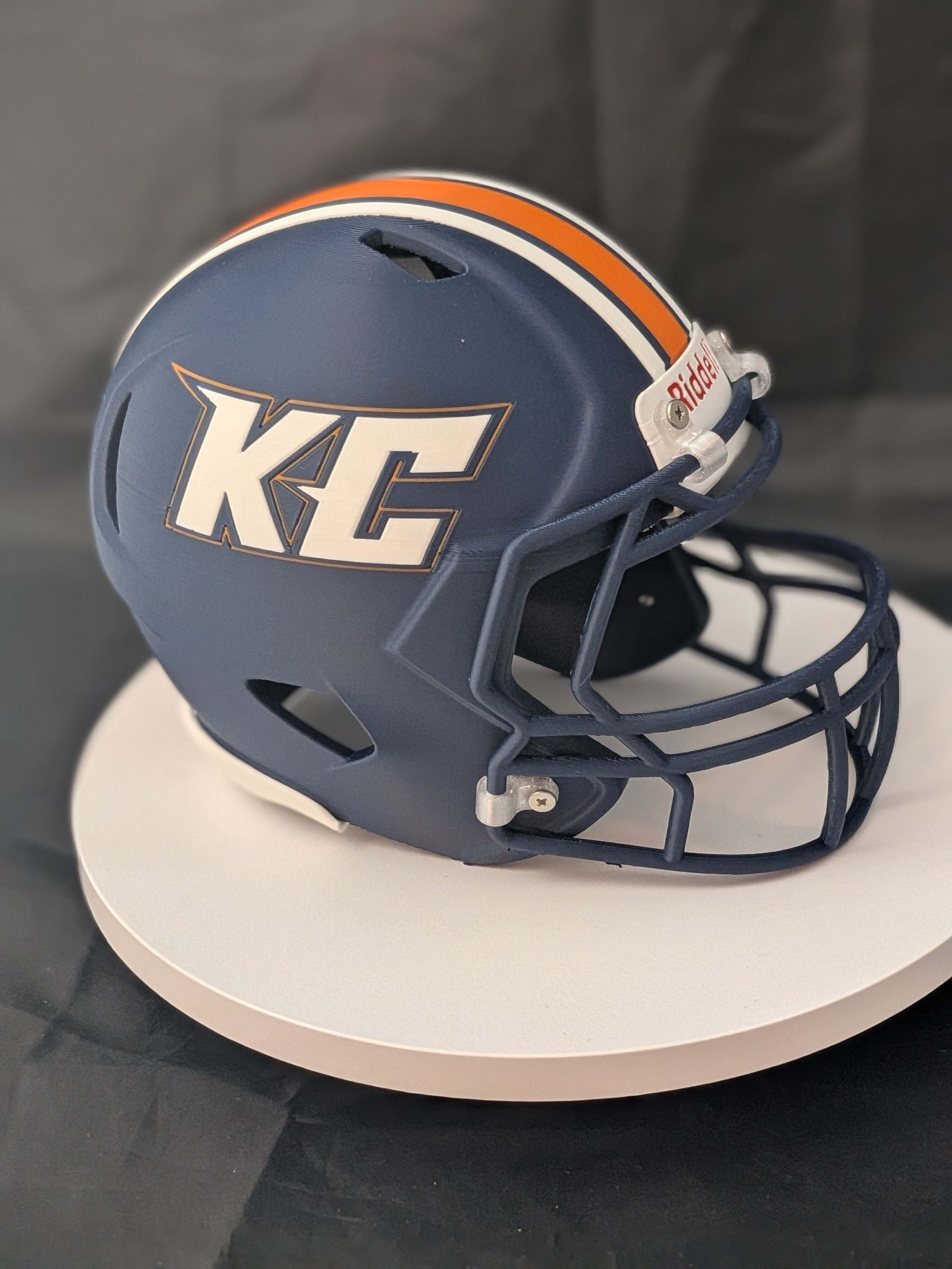 Custom 3D Printed High School/College Mini Helmets