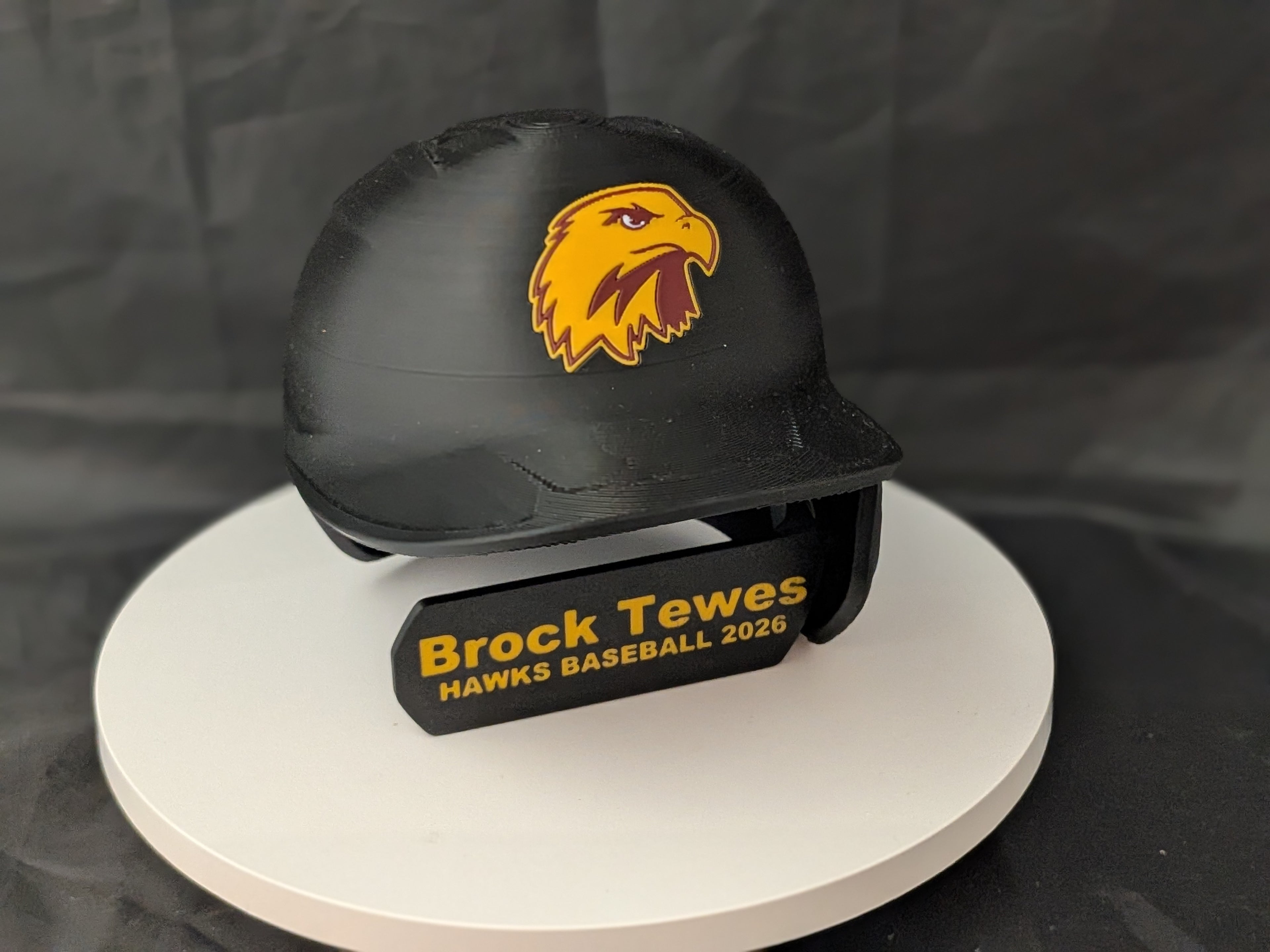 Custom 3D Mini Baseball Helmets